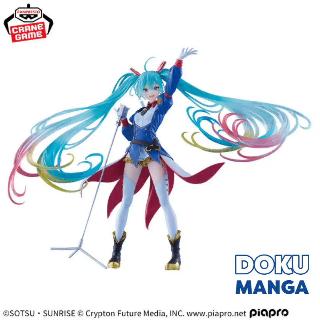 9 Hatsune Miku x Gundam – Figurine Hatsune Miku Gundam Collaboration Evolve – Image 1