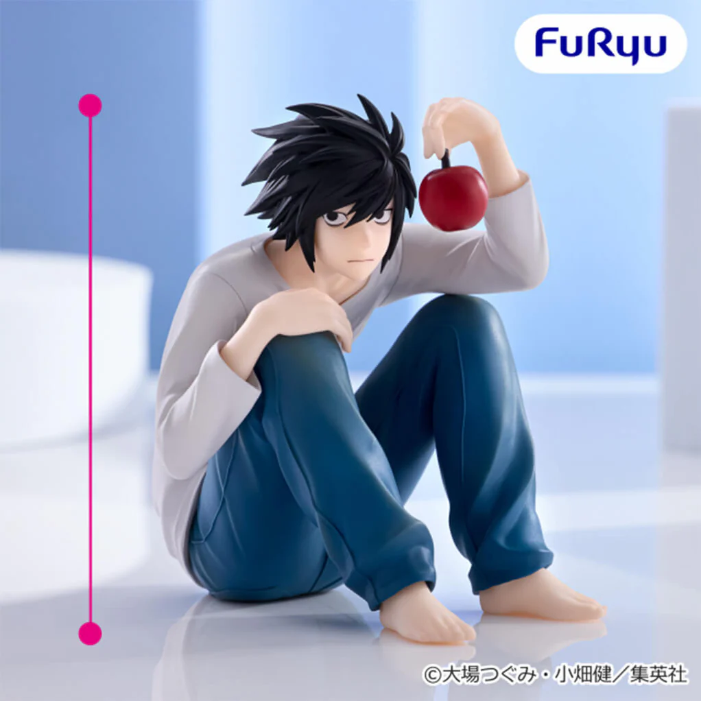 DEATHNOTE-FIGURINEL_LAWLIET_NOODLESTOPPERJAPANDCO_1022x1022.jpg Death Note - Figurine L Noodle Stopper – Image 1