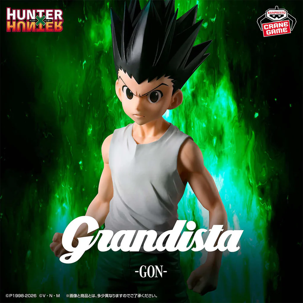 HUNTERxHUNTER-FIGURINEGONFREECSSGRANDISTAJAPANDCO_1_1022x1022.jpg Hunter X Hunter - Figurine Gon Freecs Grandista – Image 1