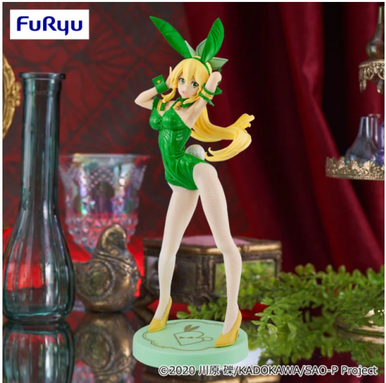 product_figures_sword-art-online_furyu_bicute-bunnies_leafa-green.jpg Sword Art Online - Figurine Leafa Bi-Cute Bunnies Green Ver. – Image 1