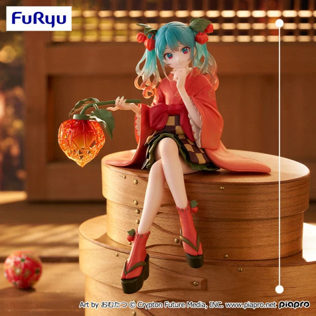 HatsuneMikuNoodleStopperFigure-FlowerFairyGroundCherryVer_2.jpg Vocaloid - Figurine Hatsune Miku Groundcherry Flower Fairy Noodle Stopper – Image 1