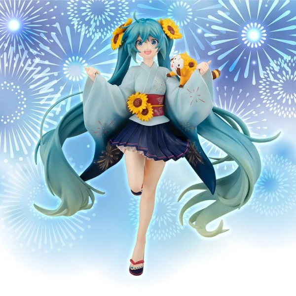 Hatsune_Miku_Special_Figure-_Miku_X_Rascal_Summer_Festival_Ver Vocaloid - Figurine Hatsune Miku × Rascal Summer Festival Special – Image 1