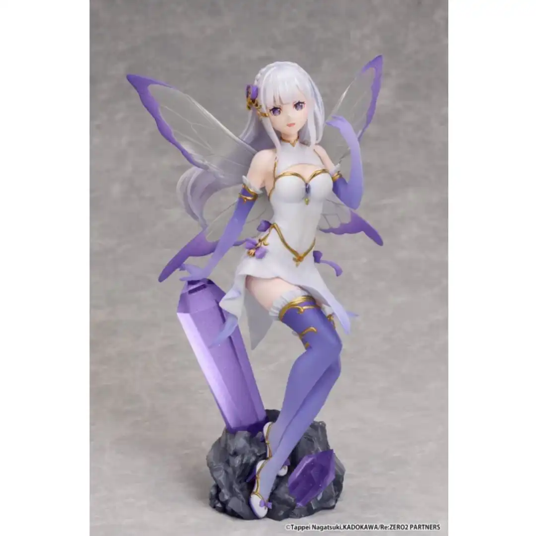 NEW TEMPLATE (18) Re:Zero -Starting Life in Another World- – Figurine Emilia Jewel Princess El Coco – Image 1
