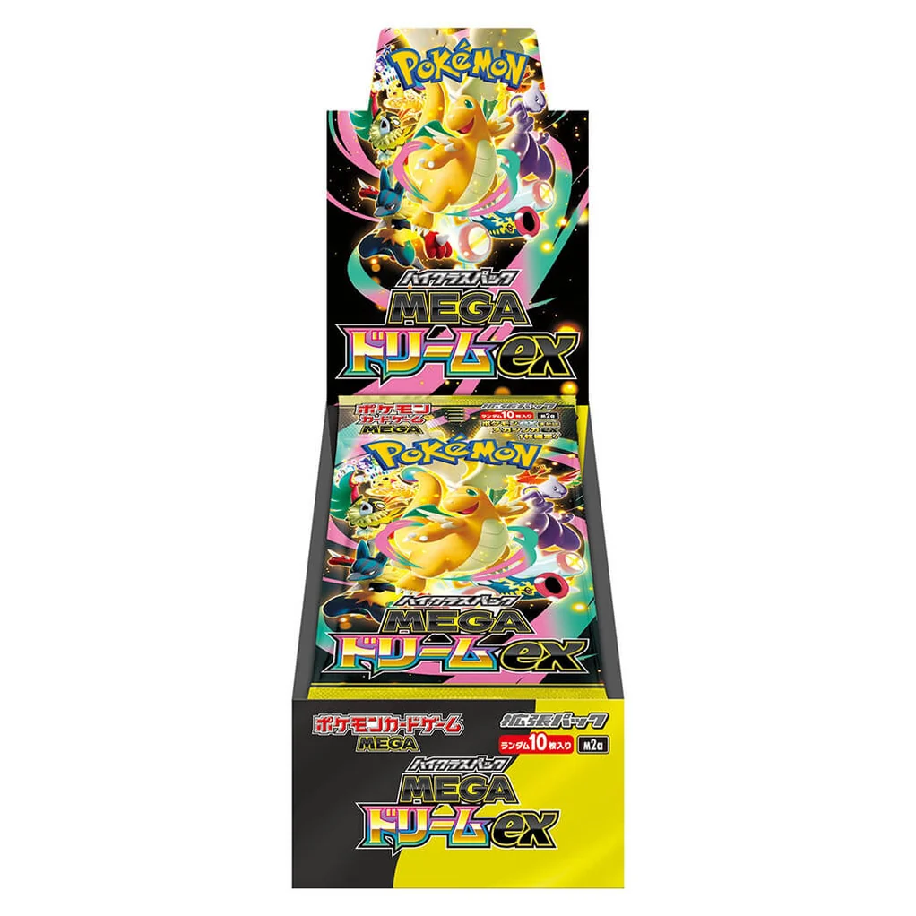POKEMONCARDGAMEMEGAHIGHCLASSPACKMEGADREAMEXBOXJAPANDCO1_1022x1022.jpg Pokémon - Display Mega Dream Ex M2A Japonais – Image 1