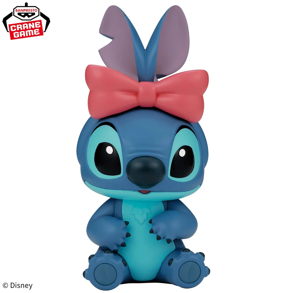 SpecialBundle_DisneyCharactersFigure-Stitch_amp_Angel_2Types_4 Disney Characters - Figurine Stitch Ribbon – Image 1