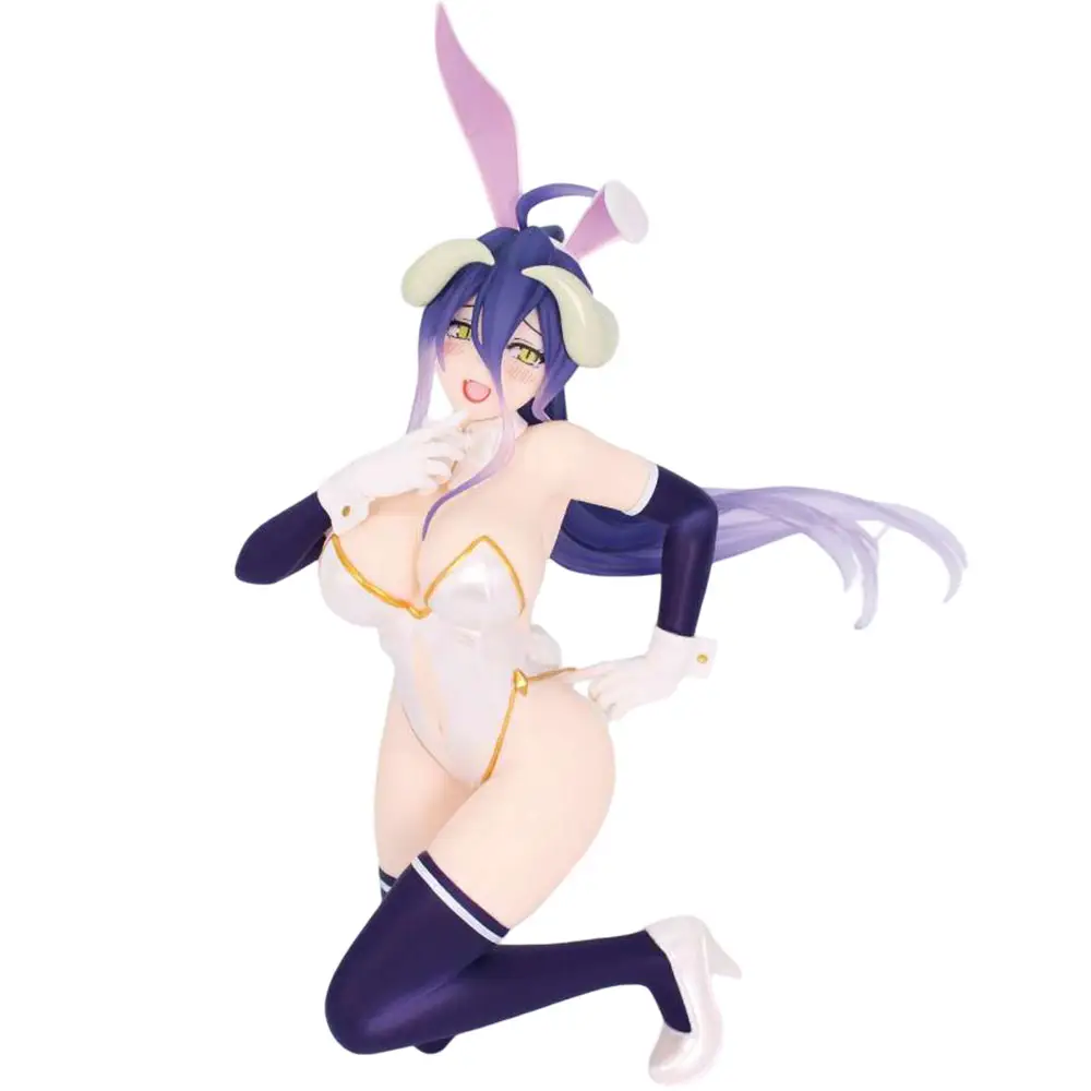 overlord-iv-figurine-albedo-bunny-white-one-seventh Overlord - Figurine Albedo One Seventh Carat White ver. – Image 1