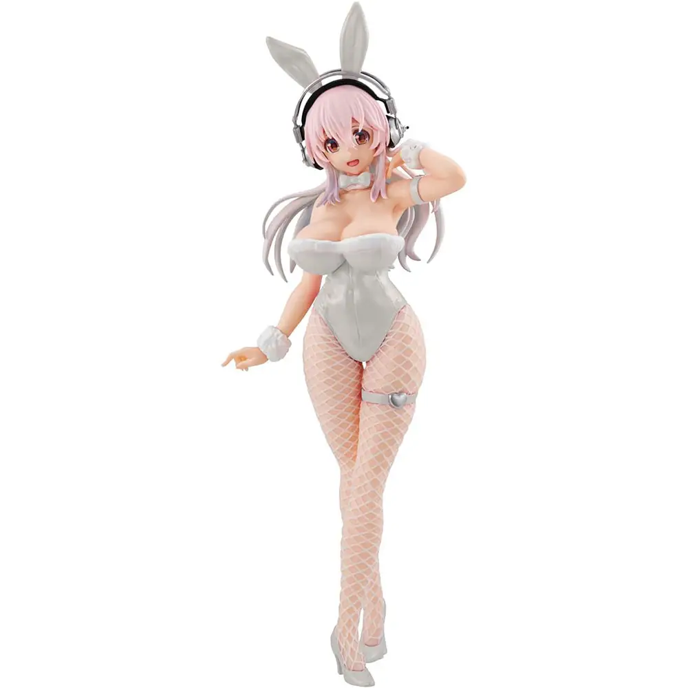 super-sonico-figurine-sonico-bicute-bunnies-pearl-white-ver Super Sonico - Figurine Sonico Bicute Bunnies Pearl white ver – Image 1